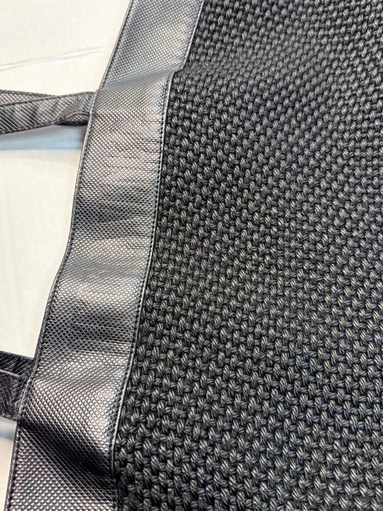 Bottega Veneta Black Woven Tote Bottega Veneta Black Woven Tote